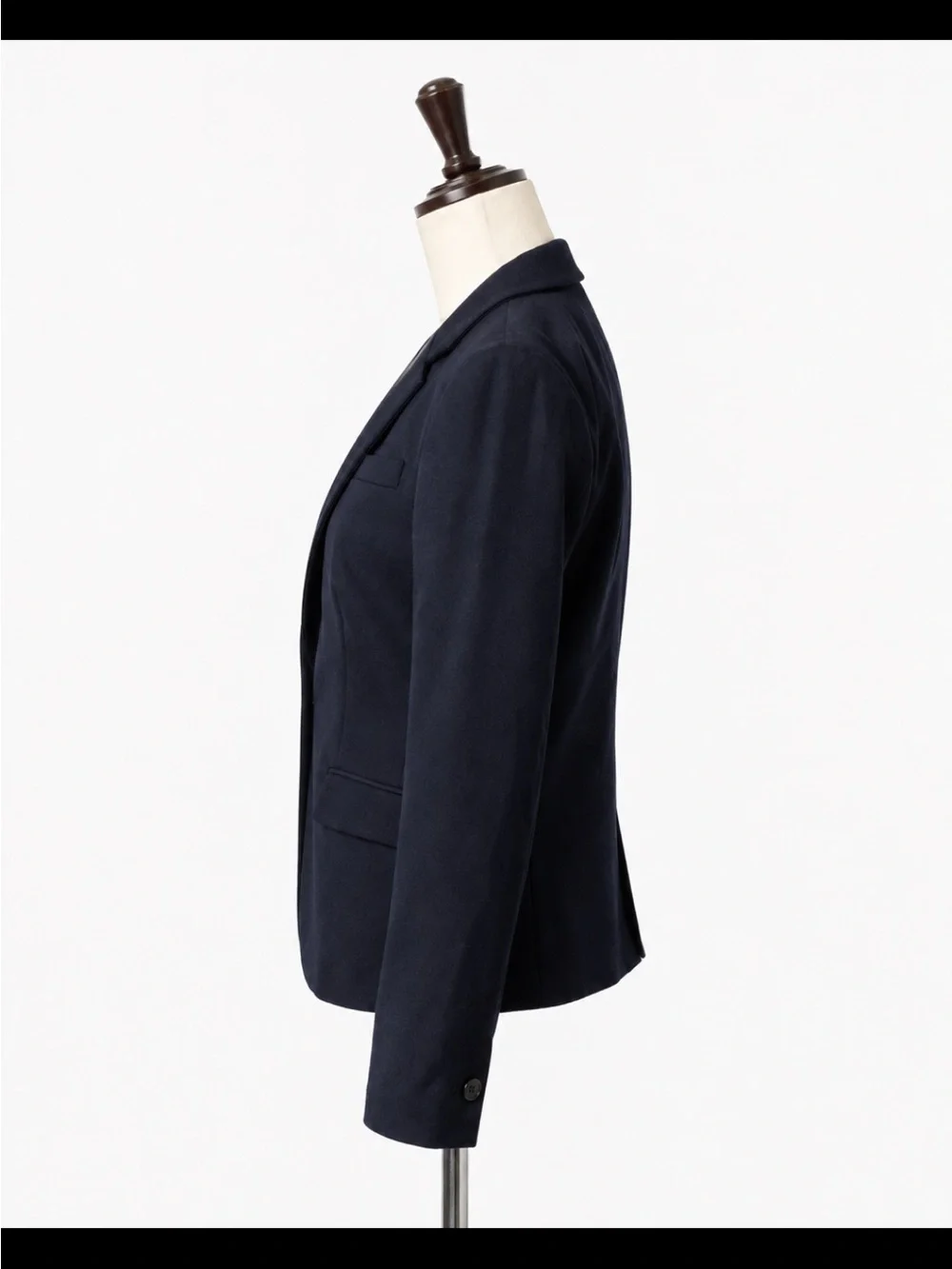 J.Crew Regent Blazer in Navy Blue Wool Bland Size 8 ~ Pristine